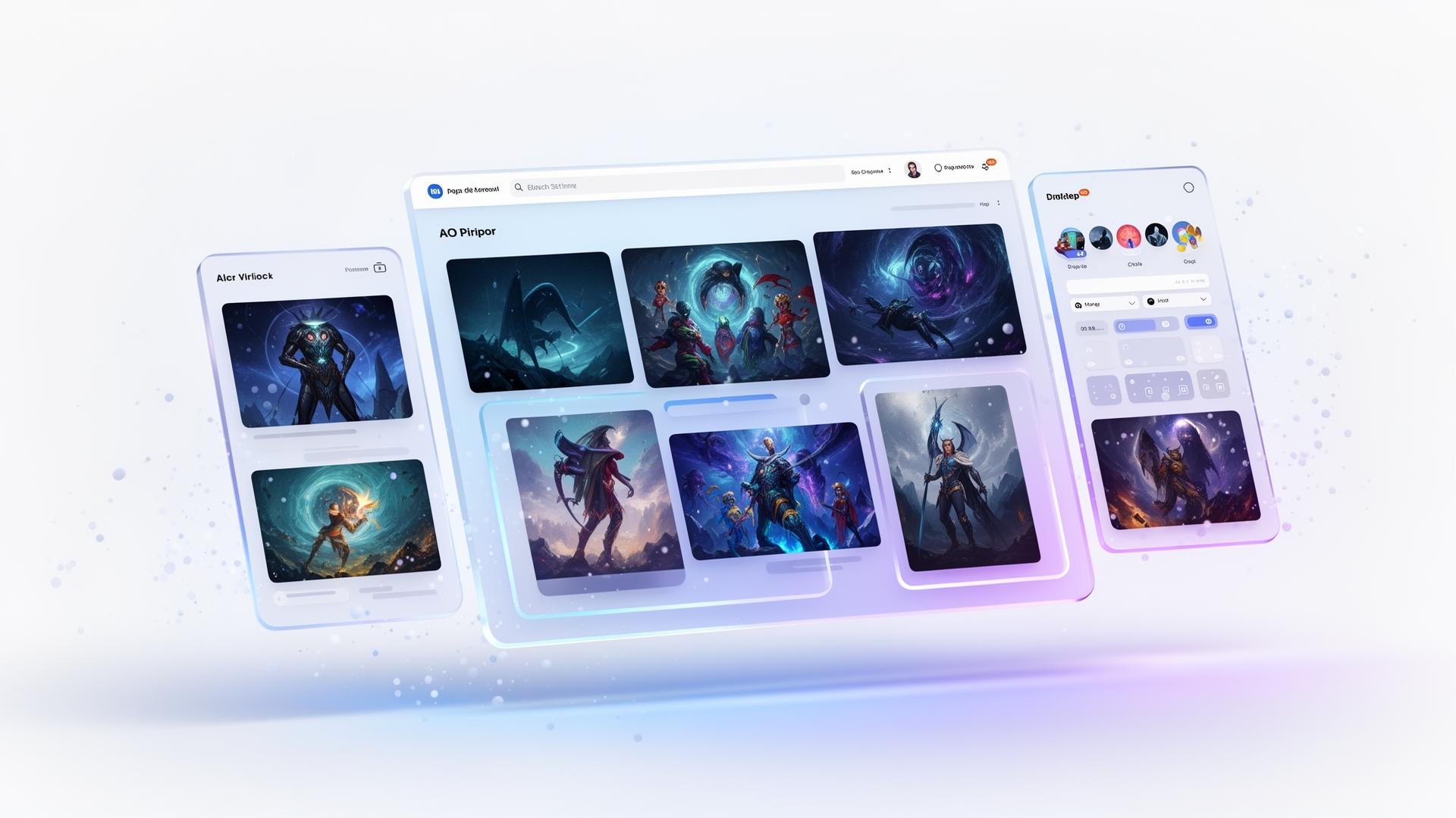 Cognexa AI image generation dashboard